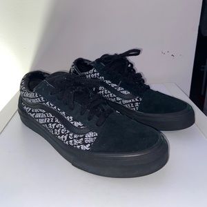 Black Vans Size 9